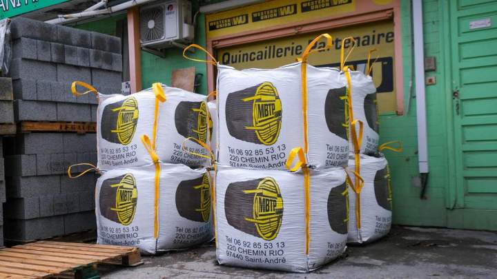 Vente de matériaux de construction à La Réunion